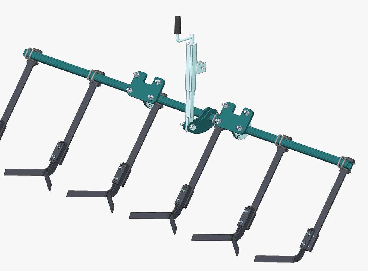 innoMADE Messerwalze MW1250 - Strohstriegel