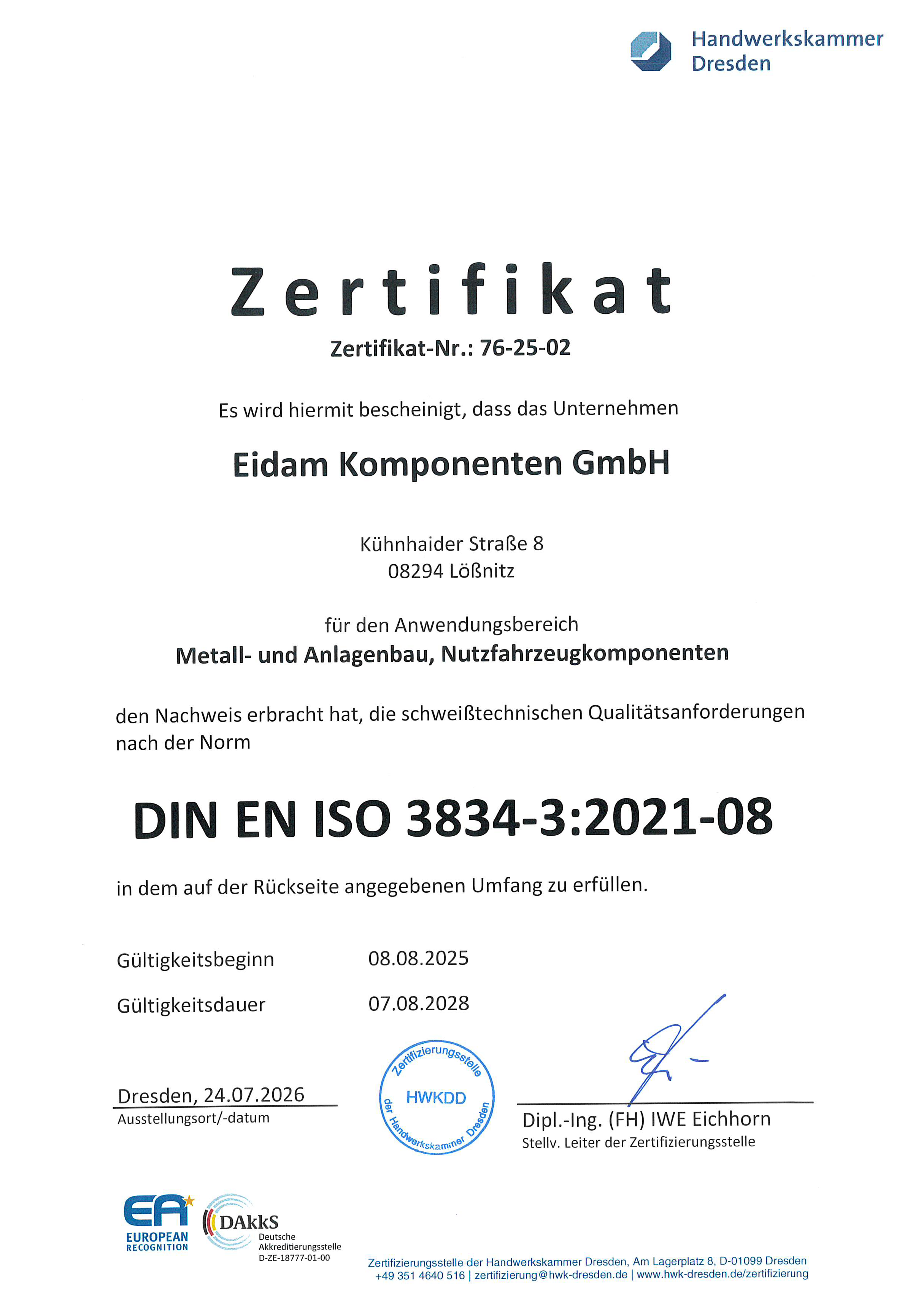 ISO 3834-3 - DE